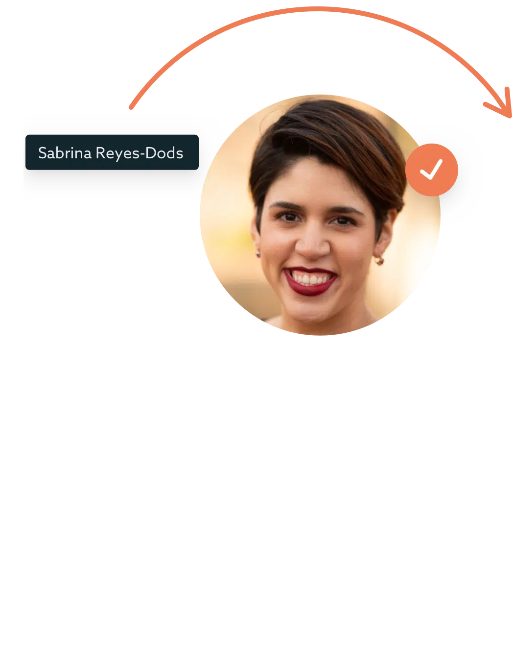 Image of BreakLine alum, Sabrina Reyes-Dods who was hired by Palantir.